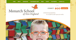 Desktop Screenshot of monarchschoolne.org